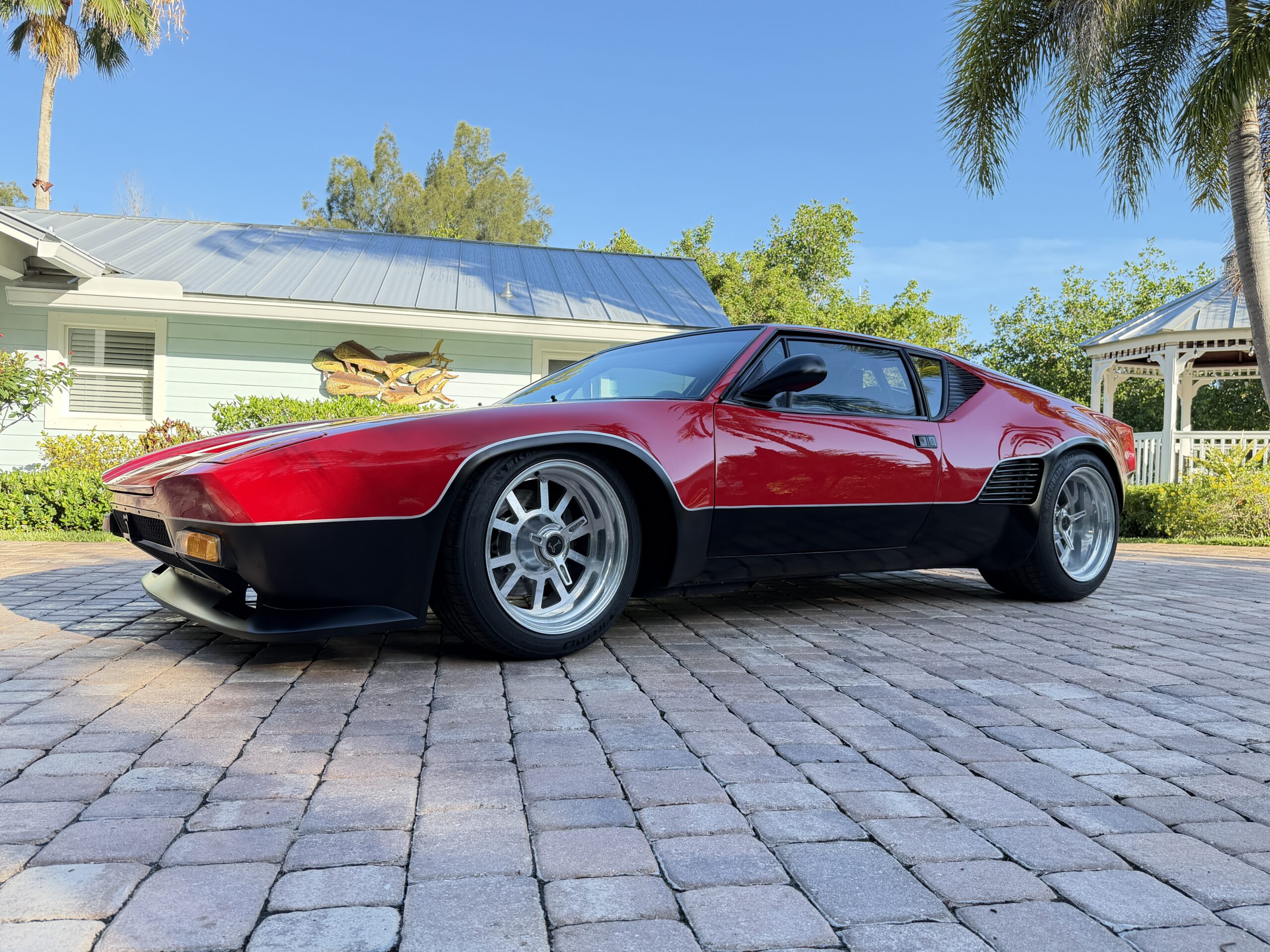 1971 DeTomaso Pantera Hall GT5-S conversion VIN THPNLU02200 featured in the Rienzi Report